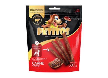 Imagem do produto Snack Petitos Palito de Carne para Cachorros, tipo Snack, marca Petitos.