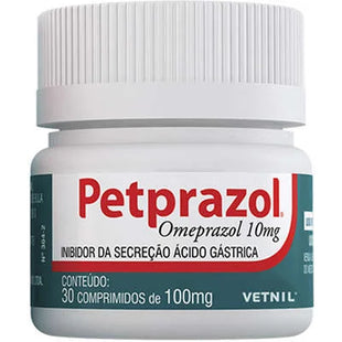 Antiemético Vetnil Petprazol 20mg para Cães e Gatos