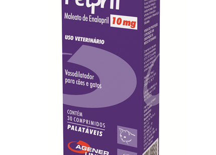 Antihipertensivo Super Mix Petpril 10mg para Cães