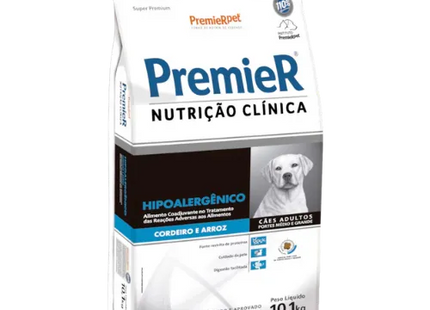 PremieR Nutrição Clínica Hipoalergênico Cordeiro & Arroz – Porte Médio/Grande