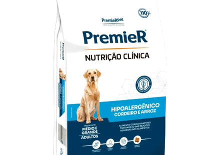 Premier Nutrição Clínica Hipoalergênico Cordeiro e Arroz