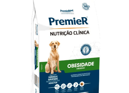 PremieR Nutrição Clínica Obesidade – Cães Médios e Grandes