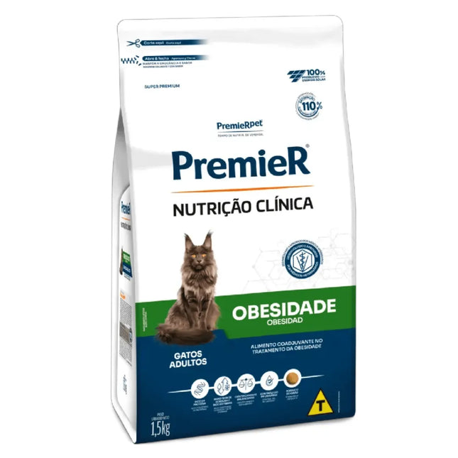 Premier Nutrição Clínica Gatos Obesidade