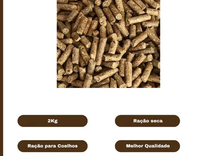 Ração Seca Presence Coelho Linha Do Campo para Roedores