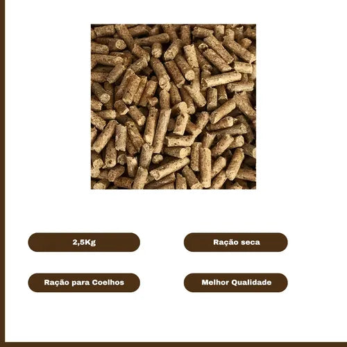 Ração Seca Presence Linha Do Campo para Coelhos