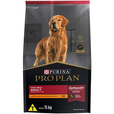 Imagem do produto Ração Seca Pro Plan Complete para Cachorros Adultos de Porte Médio, tipo Ração Seca, marca Pro Plan.
