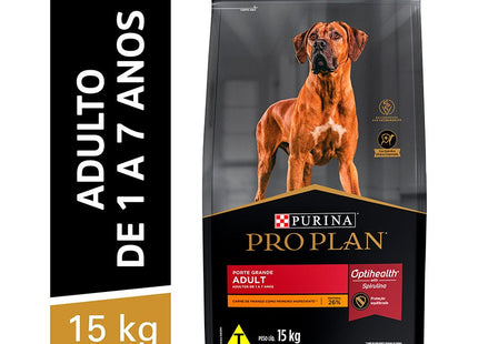 Imagem do produto Ração Seca Pro Plan Optlife para Cachorros Adultos de Porte Grande, tipo Ração Seca, marca Pro Plan.