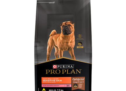 Imagem do produto Ração Seca Pro Plan Sensitive Skin para Cachorros Adultos de Porte Médio e Grande, tipo Ração Seca, marca Pro Plan.