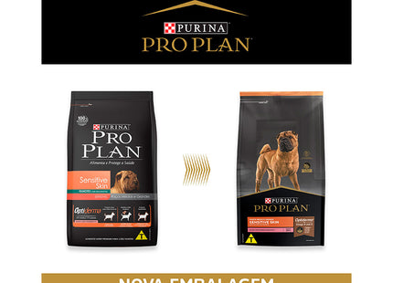 Imagem do produto Ração Seca Pro Plan Sensitive Skin para Cachorros Adultos de Porte Médio e Grande, tipo Ração Seca, marca Pro Plan.