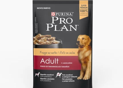Imagem do produto Ração Úmida Pro Plan Frango para Cachorros Adultos, tipo Ração Úmida, marca Pro Plan.