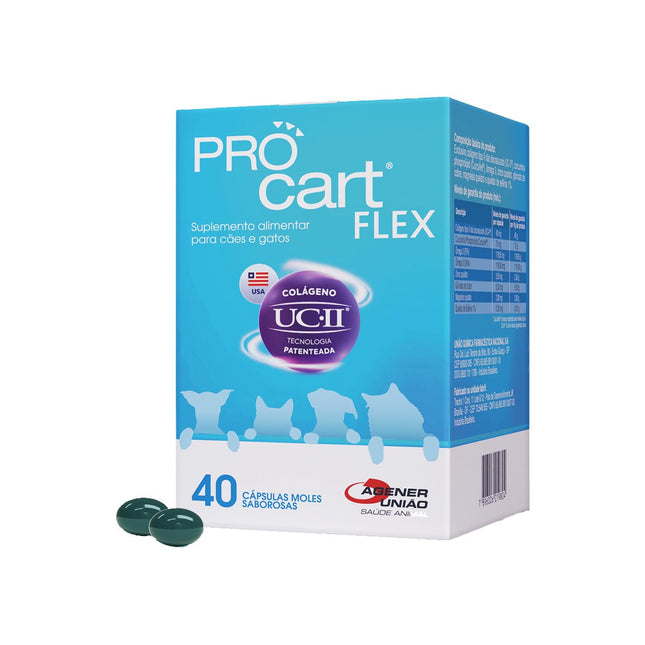 Procart Flex Suplemento Alimentar para Cães e Gatos