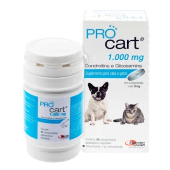 Suplemento Agener União Procart 1000mg para Cães