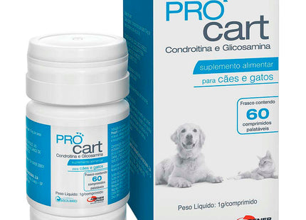 Imagem do produto Suplemento Agener União Procart 1000mg para Cães, tipo Suplemento, marca Procart.