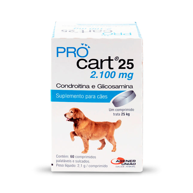 Suplemento Agener União Procart para Cães de 25kg