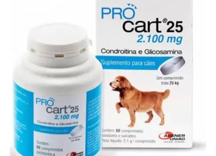Imagem do produto Suplemento Agener União Procart para Cães de 25kg, tipo Suplemento, marca Procart.
