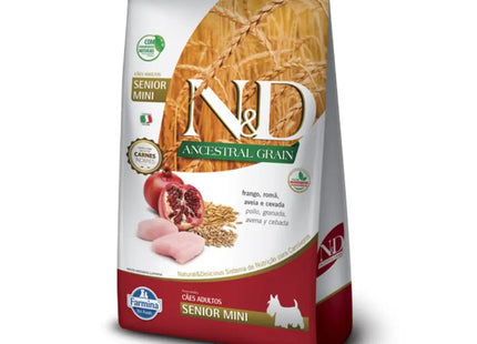Ração N&D Ancestral Canine Frango Sênior Mini