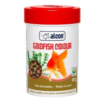 Imagem do produto Ração Alcon Gold Fisch Colour para Peixes, tipo Ração, marca Alcon.