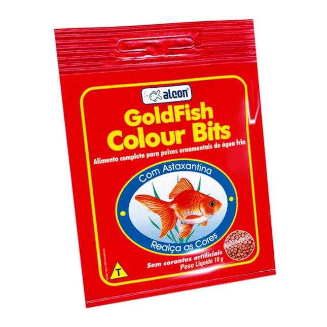 Imagem do produto Ração Alcon Gold Fisch Colours Bits para Peixes, tipo Ração, marca Alcon.
