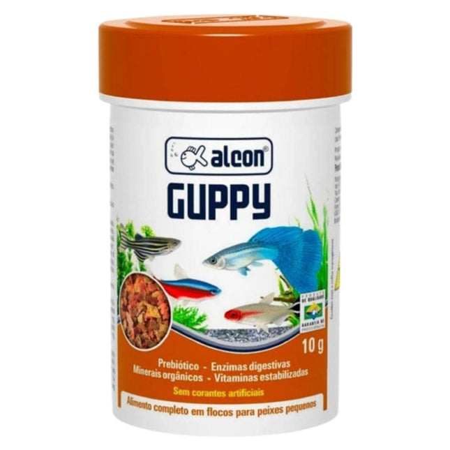 Imagem do produto Ração Alcon Guppy para Peixes, tipo Ração, marca Alcon.