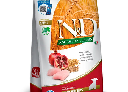 N&D Ancestral Canine Frango & Romã Puppy Mini