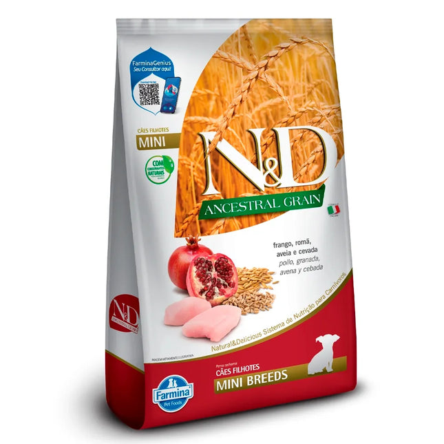 N&D Ancestral Canine Frango & Romã Puppy Mini
