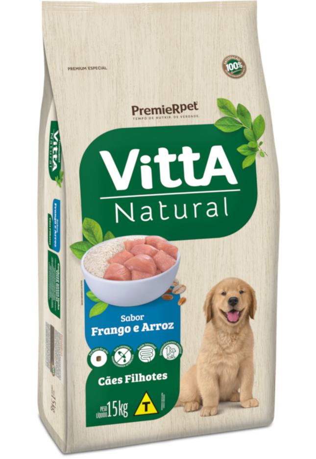Vitta Natural Ração para Cães Filhotes