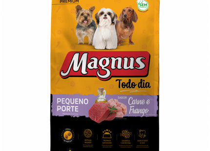 Magnus Todo Dia Carne e Frango – Ração Premium para Cães de Raças Pequenas