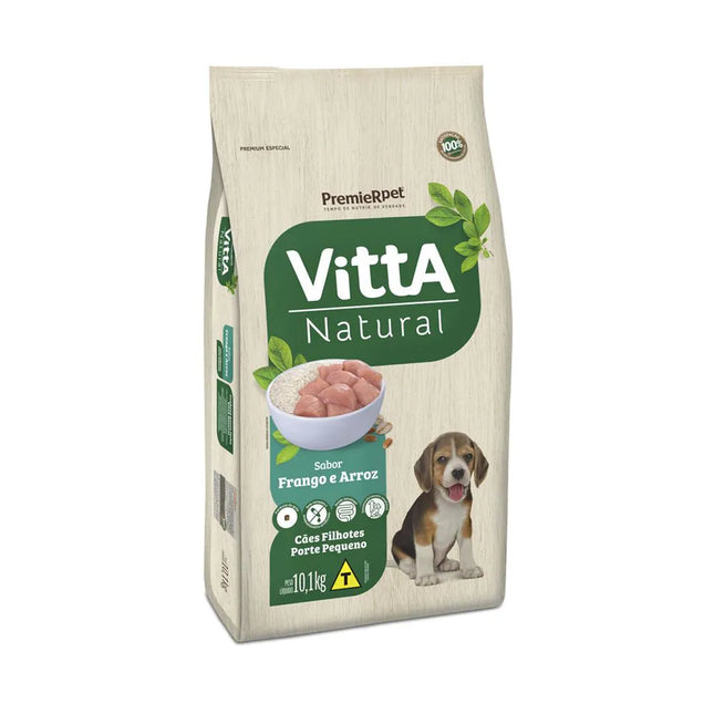 Vitta Natural Frango & Cereais Integrais para Filhotes de Porte Pequeno