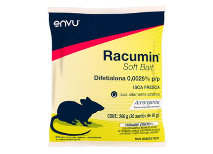 Imagem do produto Raticida Racumin Soft Bait, tipo Raticida, marca Racumin.