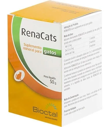 Imagem do produto Suplemento Renacats 50g para Gatos, tipo Suplemento, marca Renacats.