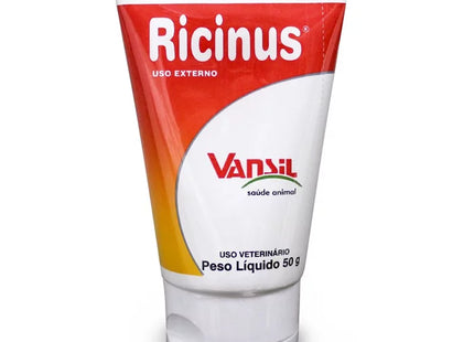 Imagem do produto Cicatrizante Ricinus Assept 50g para Cães e Gatos, tipo Cicatrizante, marca Ricinus.