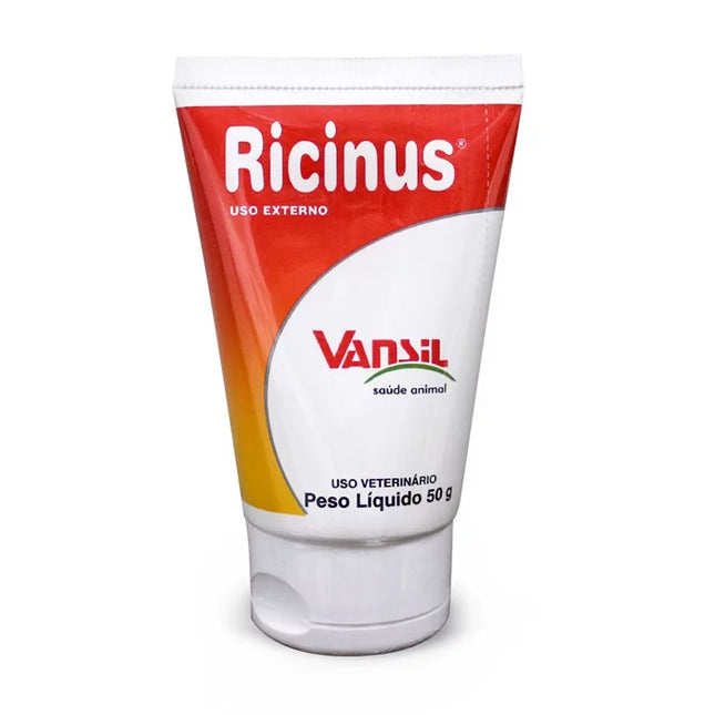 Imagem do produto Cicatrizante Ricinus Assept 50g para Cães e Gatos, tipo Cicatrizante, marca Ricinus.