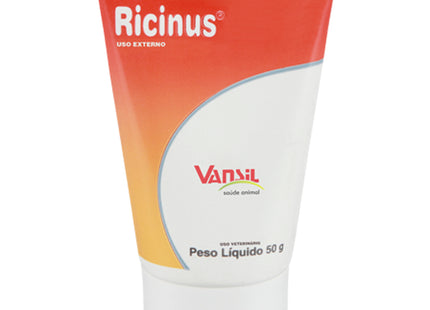 Imagem do produto Cicatrizante Ricinus Assept 50g para Cães e Gatos, tipo Cicatrizante, marca Ricinus.