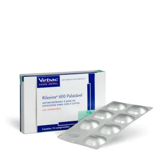 Antibiótico Rilexine 600mg para Cães