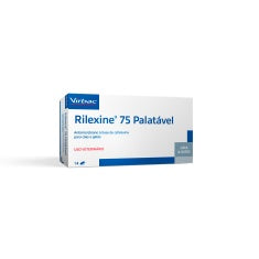 Antibiótico Rilexine 75mg para Cães e Gatos