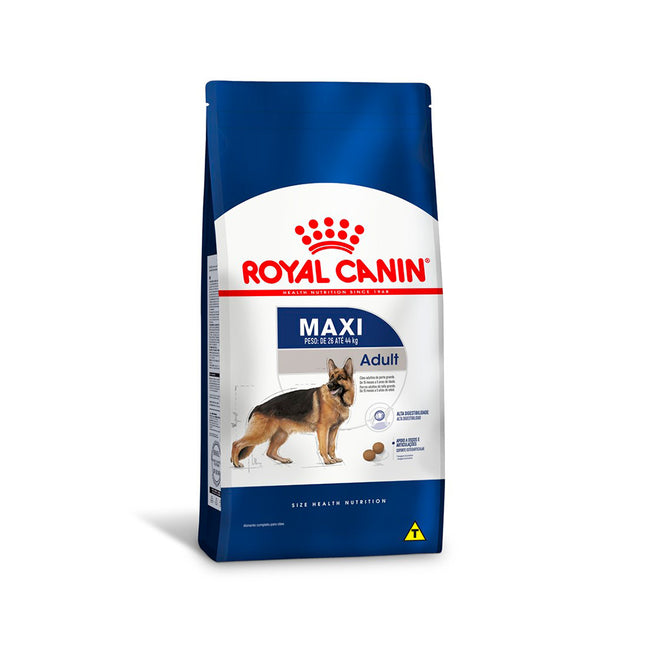 Imagem do produto Ração Seca Royal Canin Maxi Adulto para Cachorros de Porte Grande, tipo Ração Seca, marca Royal Canin.