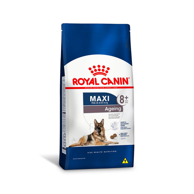 Imagem do produto Ração Seca Royal Canin Maxi Ageing 8+ para Cachorros Sênior de Porte Grande, tipo Ração Seca, marca Royal Canin.