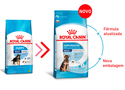 Imagem do produto Ração Seca Royal Canin Maxi Junior para Cachorros Filhotes de Porte Grande, tipo Ração Seca, marca Royal Canin.