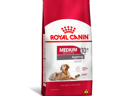 Imagem do produto Ração Seca Royal Canin Medium Ageing 10+ para Cachorros Sênior de Porte Médio, tipo Ração Seca, marca Royal Canin.