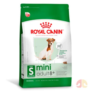 Imagem do produto Ração Seca Royal Canin Mini Adulto 8+ para Cachorros de Porte Pequeno, tipo Ração Seca, marca Royal Canin.