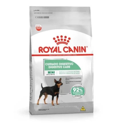 Imagem do produto Ração Seca Royal Canin Mini Cuidado Digestivo para Cachorros Adultos de Porte Pequeno, tipo Ração Seca, marca Royal Canin.