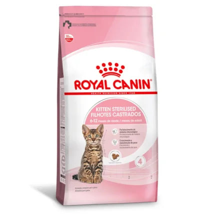 Imagem do produto Ração Seca Royal Canin para Gatos Filhotes Castrados, tipo Ração Seca, marca Royal Canin.