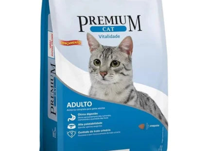 Imagem do produto Ração Seca Royal Canin Premium Vitalidade para Gatos Adultos, tipo Ração Seca, marca Royal Canin.