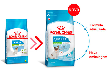 Imagem do produto Ração Seca Royal Canin Shn X-Small para Cachorros Filhotes de Porte Pequeno, tipo Ração Seca, marca Royal Canin.