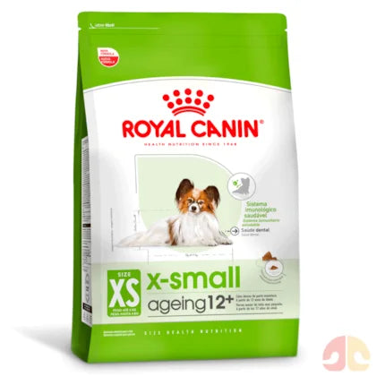 Imagem do produto Ração Seca Royal Canin X-Small Ageing 12+ para Cachorros Sênior de Porte Pequeno, tipo Ração Seca, marca Royal Canin.