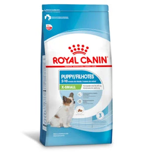 Imagem do produto Ração Seca Royal Canin X-Small Junior para Cachorros Filhotes de Porte Pequeno, tipo Ração Seca, marca Royal Canin.