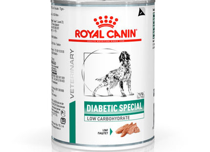 Imagem do produto Ração Úmida Medicamentosa Royal Canin Diabetic Special para Cachorros, tipo Ração Úmida Medicamentosa, marca Royal Canin.