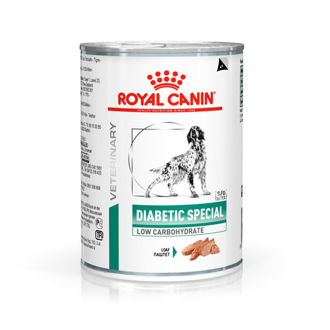 Imagem do produto Ração Úmida Medicamentosa Royal Canin Diabetic Special para Cachorros, tipo Ração Úmida Medicamentosa, marca Royal Canin.