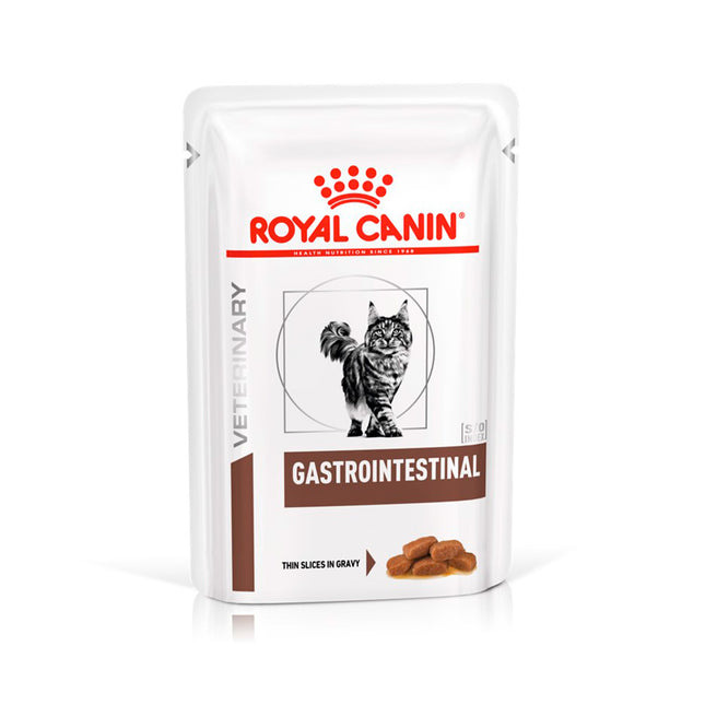 Imagem do produto Ração Úmida Medicamentosa Royal Canin Gastro Intestinal S/O para Gatos, tipo Ração Úmida Medicamentosa, marca Royal Canin.