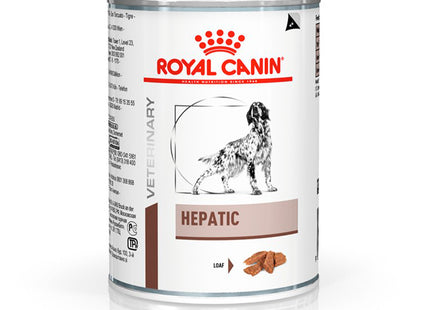 Imagem do produto Ração Úmida Medicamentosa Royal Canin Hepatic para Cachorros, tipo Ração Úmida Medicamentosa, marca Royal Canin.